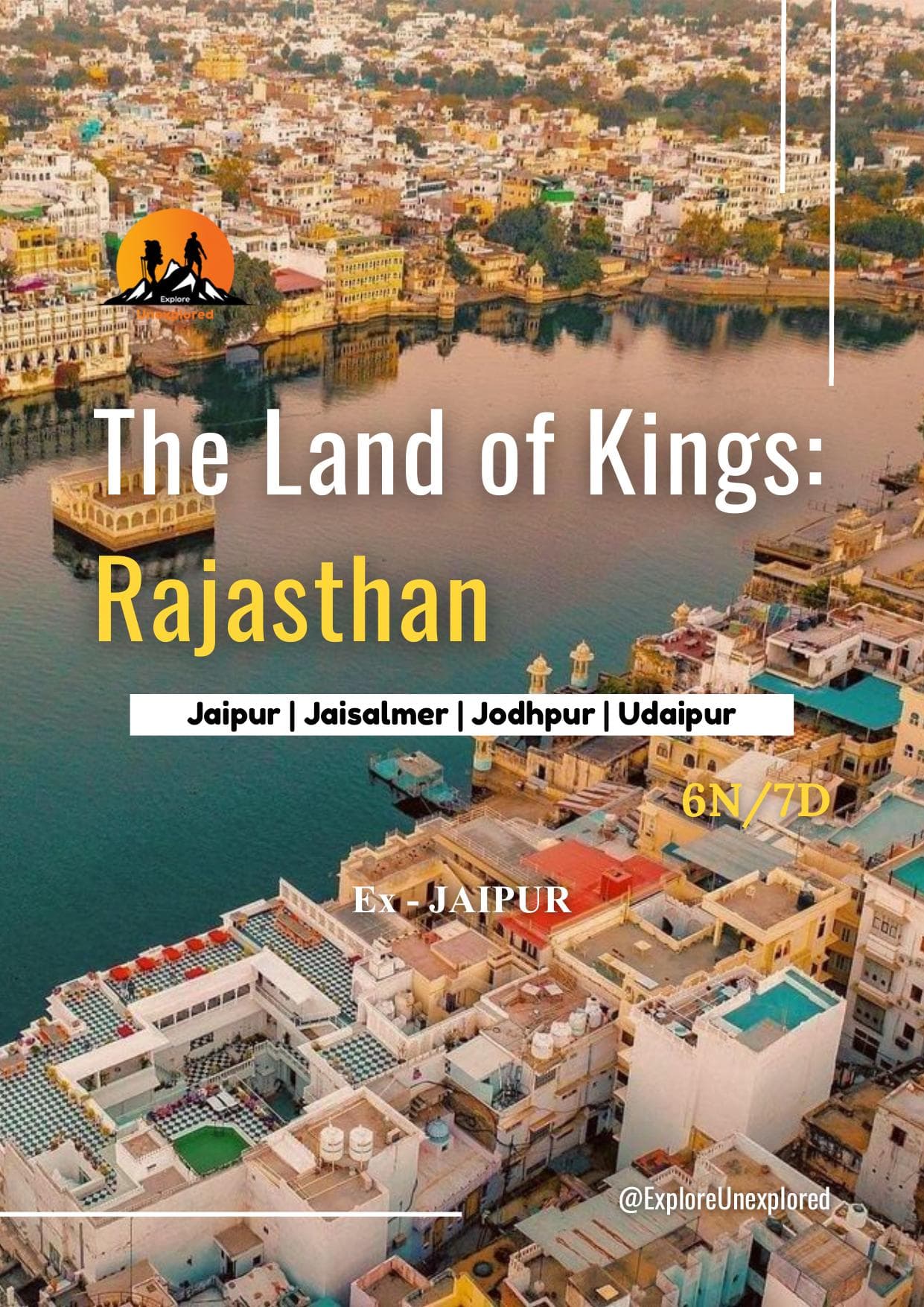 The Land of Kings: Rajasthan — cover photo