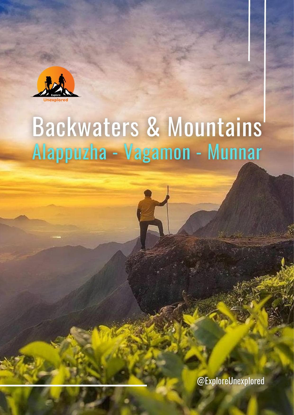 Backwaters & Mountains: Alappuzha - Vagamon - Munnar — cover photo