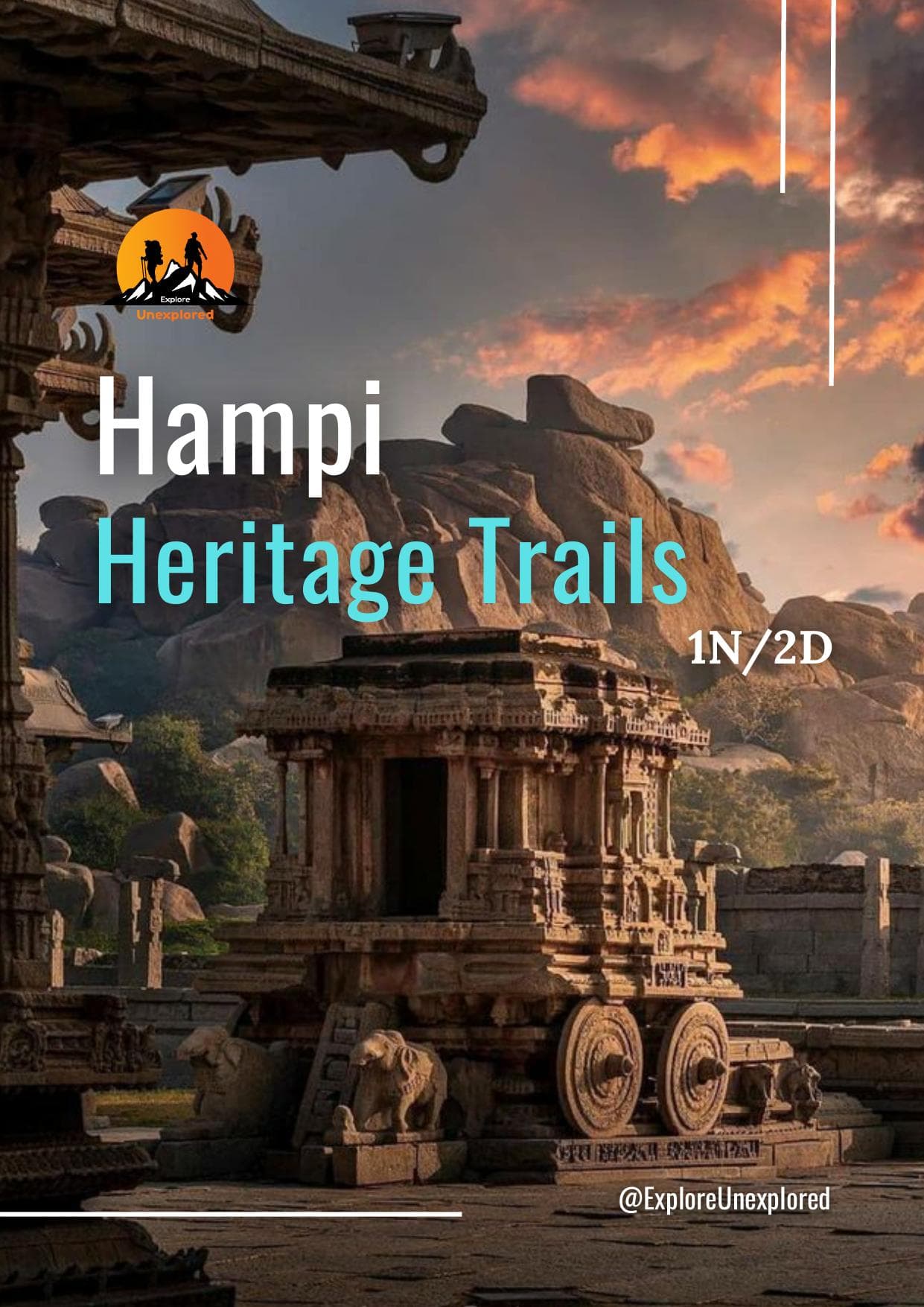 Hampi: Heritage Trails — cover photo