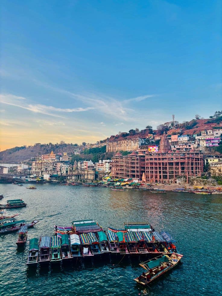 Omkareshwar riverside — Spiritual Retreat: Ujjain - Omkareshwar
