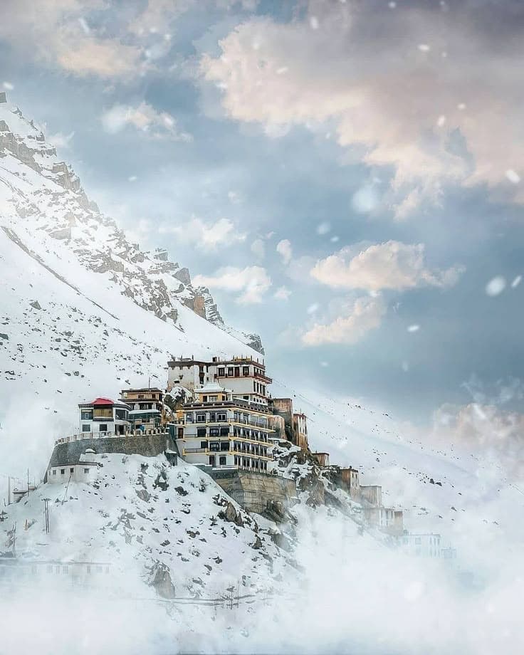 Key Monastery, Spiti — Winter Escape: Spiti Valley